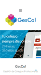 Mobile Screenshot of colegiooficial.es